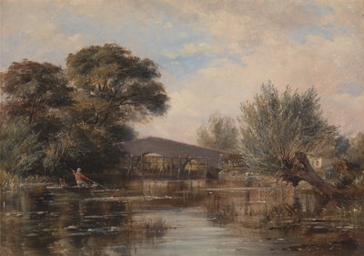 Godstow-Brücke bei Oxford von Edward William Cooke